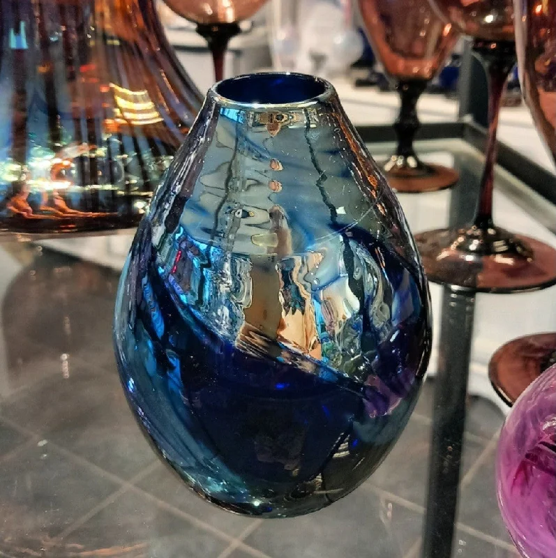 'Aurora' Conical Vase Handblown Glass Vase - Exclusive!