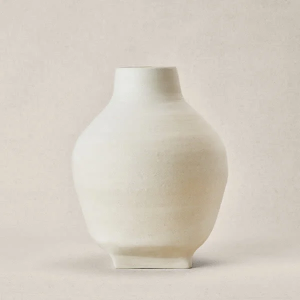 Style Union Home | Lisa Vase - Large - Raw Blanc