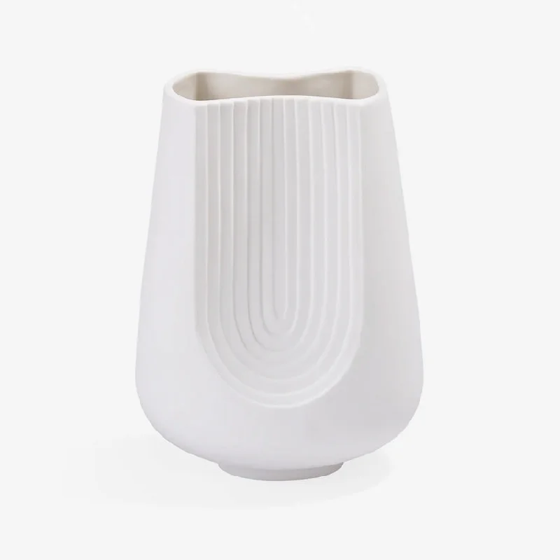 Jonathan Adler | Arco Small Vase White