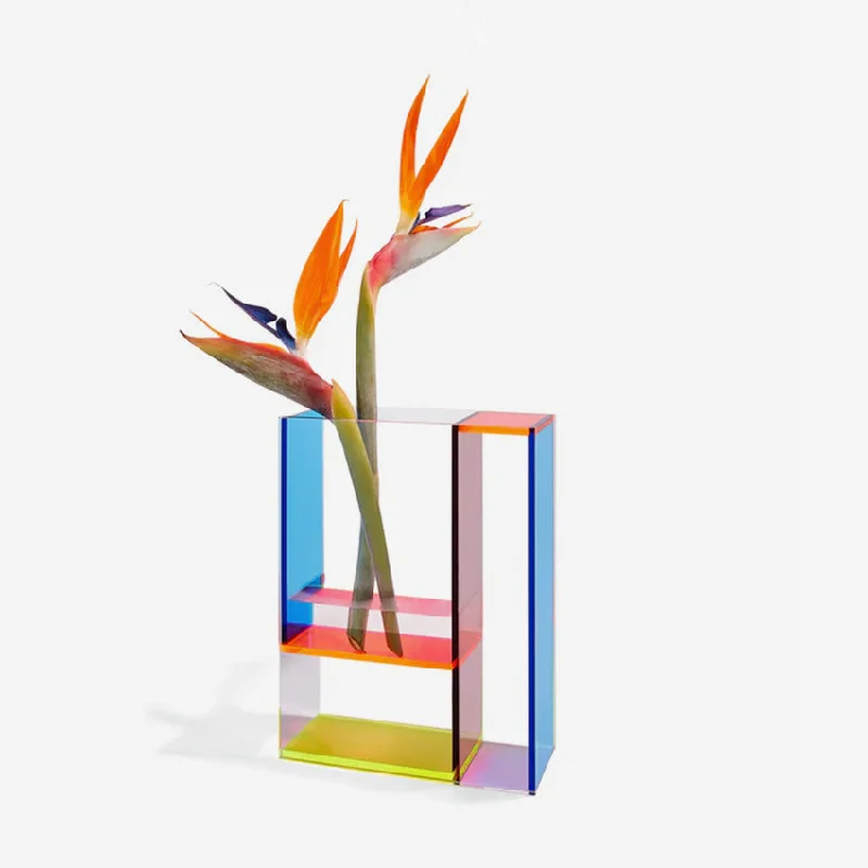 MoMa | Mondri Vase Neon