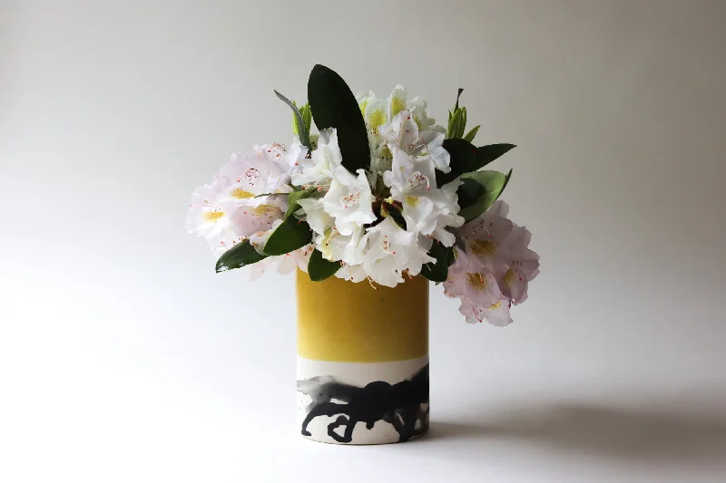 Oval Splatter Vase - Daybreak