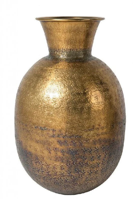 BAHIR vase antique brass