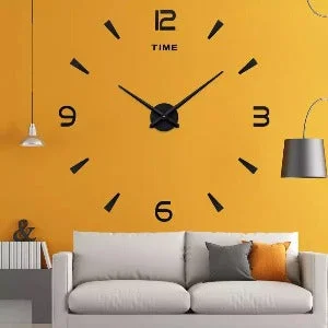 Acrylic Wall Clock with 12 inch needles