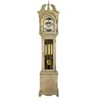 Hermle ALEXANDRIA Grandmother Clock 010890WH0451, Distressed White Finish