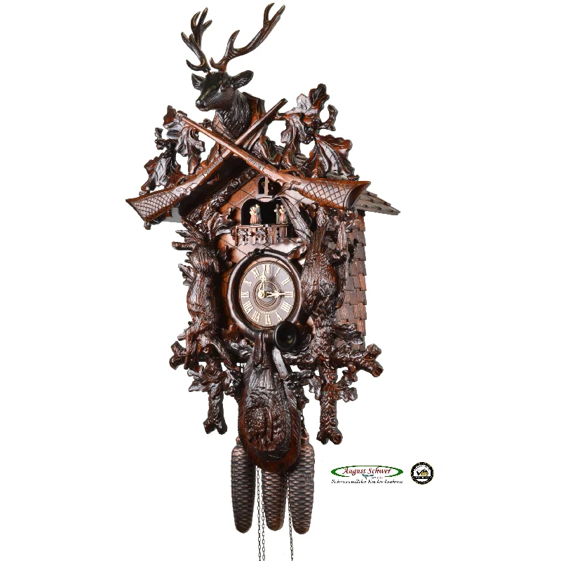 August Schwer Cuckoo Clock- 5.0133.01.P - Made in Germany