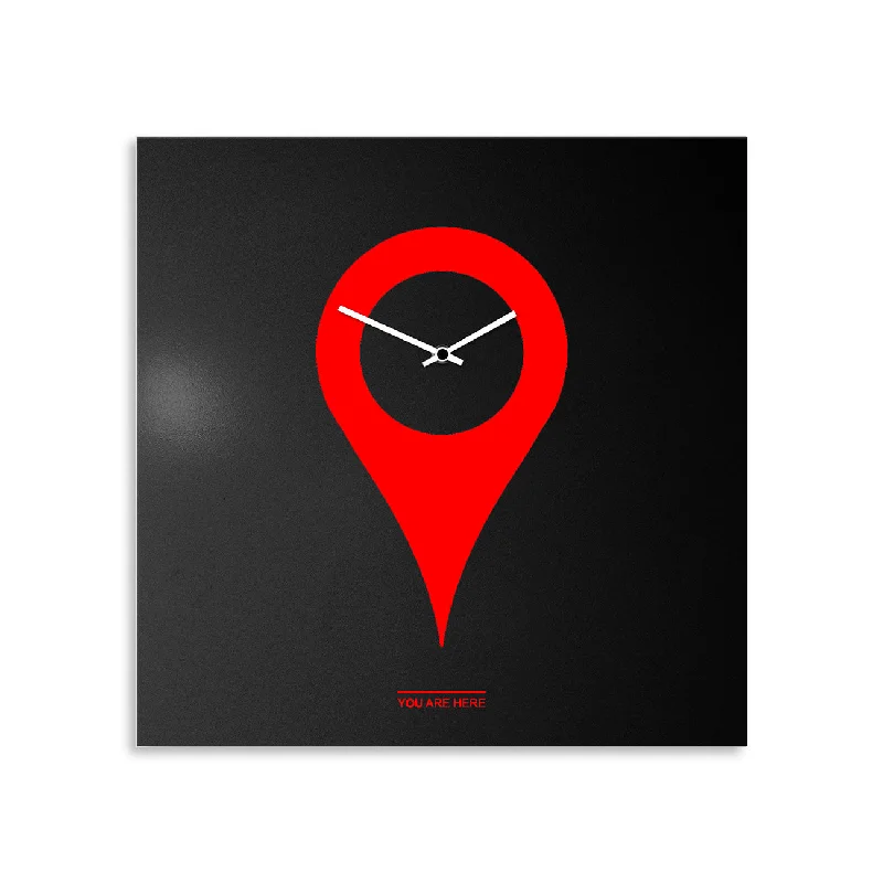 Design Object - You Are Here Wall Clock - Made in Italy