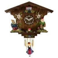 Hermle ANNALIESSE Black Forest Swinging Girl Clock Model 5600