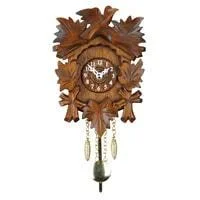 Hermle HANS, Authentic Black Forest Clock, Hand Carved, Made in Germany