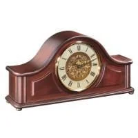 Hermle ACTON Mechanical Mantel Clock 21142070340, Mahogany