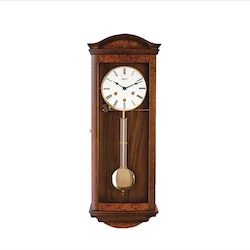 Hermle ISABELLA Regulator Wall Clock 71001030341, Burlwood Finish