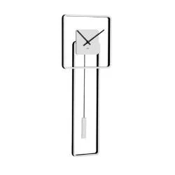 Hermle JORDAN Modern Quartz Wall Clock, White, Model 61022002200