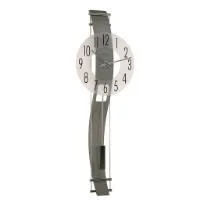 Hermle KENNINGTON Quartz Contemporary Wall Clock 70644292200, Anthracite