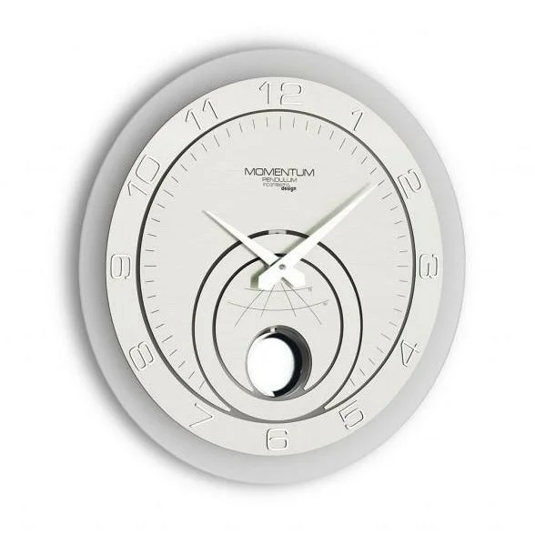 Incantesimo Design - Momentum Pendulum Wall Clock - Made in Italy