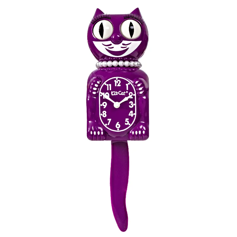 Kit-Cat Klock Boysenberry Lady - Made in U.S