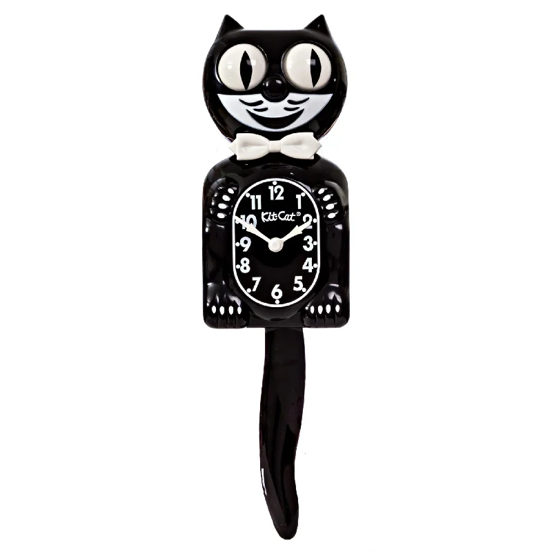 Kit-Cat Klock Classic Black Gentlemen - Made in U.S