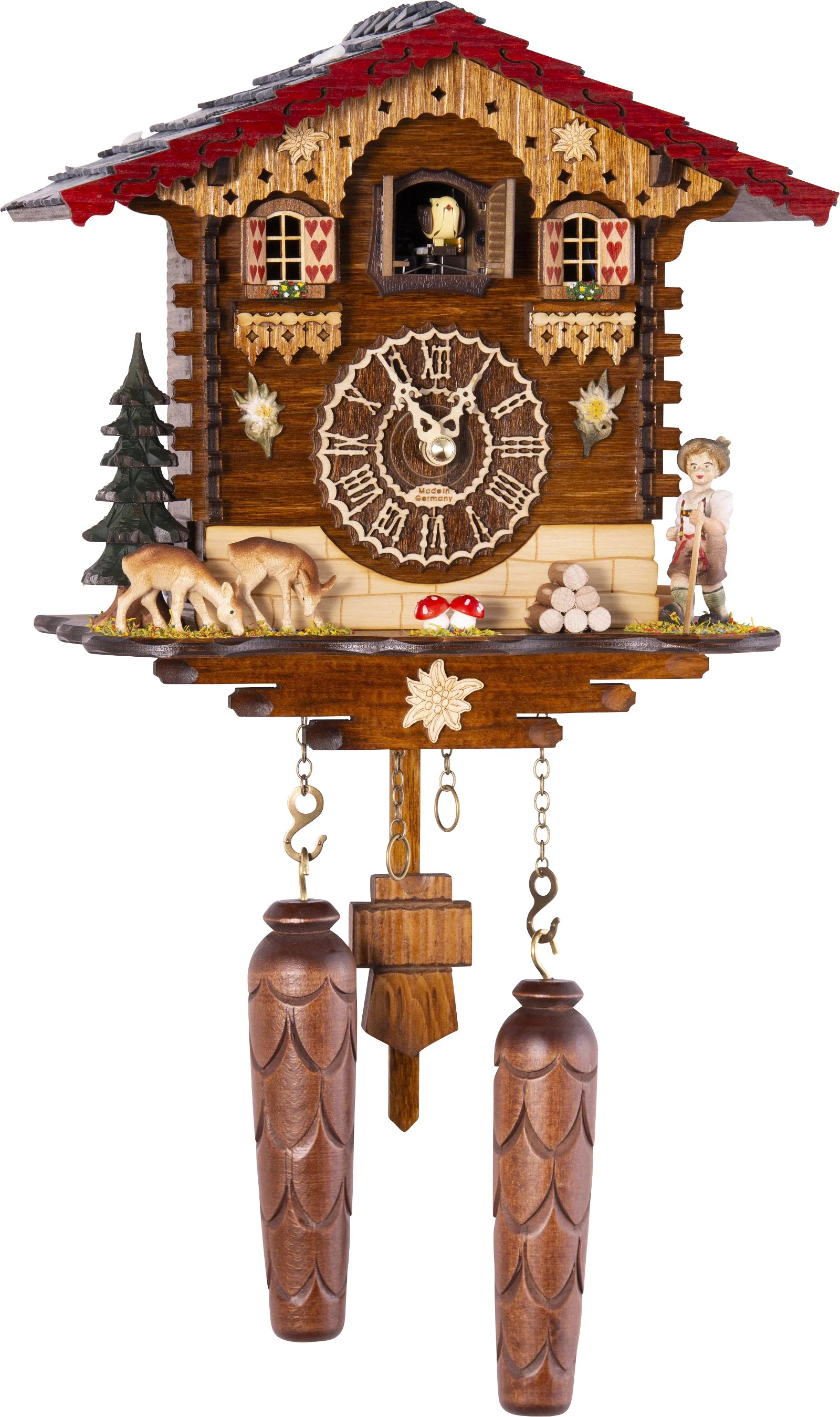 KU4279QM - Quartz Chalet with Boy & Deer