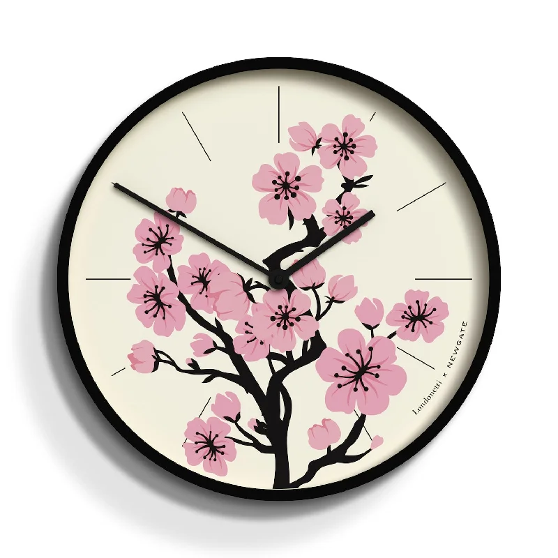 Newgate x Londonetti Wall Clock in Blossom