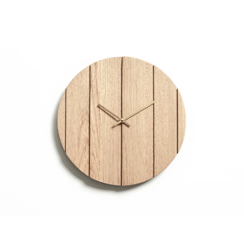 Omelette Parallels Analogue Wall Clock - Two Position  - Made in Spain