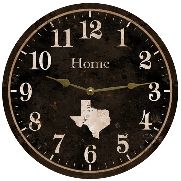 Personalized State Clock- Personalized Home State Clock