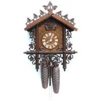 Sternreiter Bahnhusle Black Forest Mechanical Cuckoo Clock #8229*