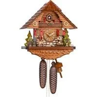 Sternreiter Beer Drinker Black Forest Mechanical Cuckoo Clock with Animated Beer Drinker and Dog #8248