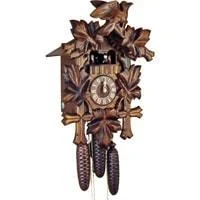 Sternreiter Bird and Leaf Black Forest Mechanical Cuckoo Clock #8301