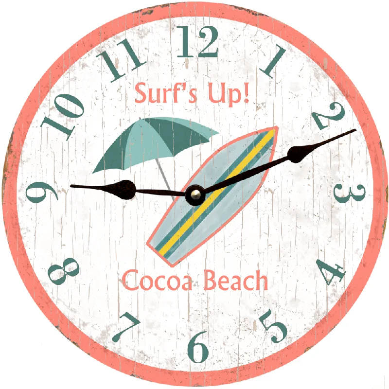 Surf Clock- Surfboard Clock-Surf Board