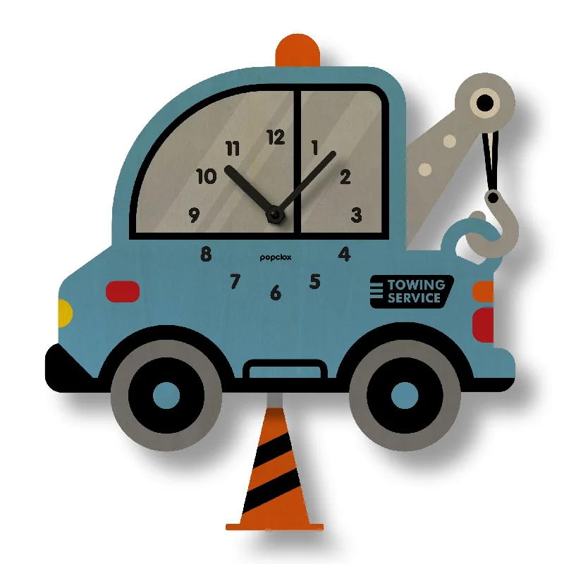 tow truck - pendulum clock