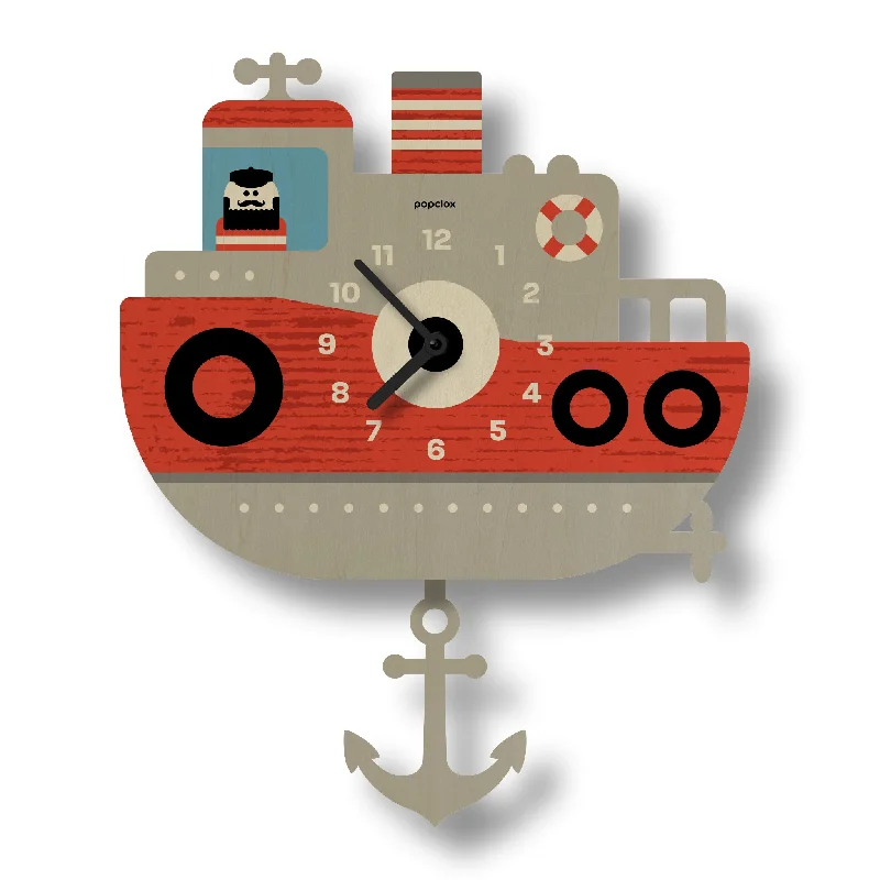 tugboat - pendulum clock