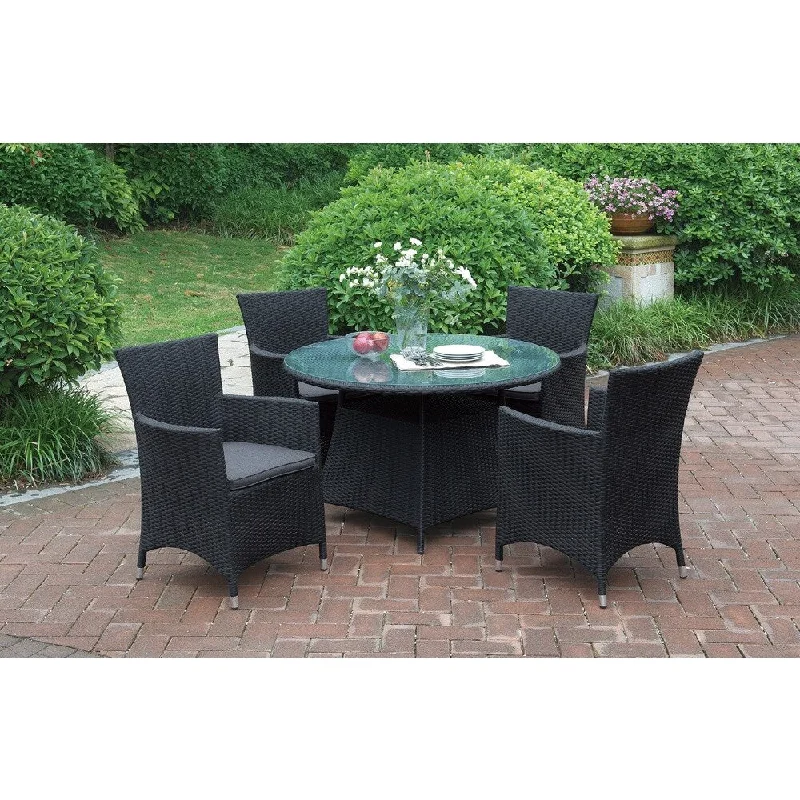 Joey 5 Piece Dining Set with Cushions