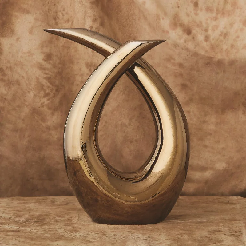 LOOP SCULPTURE-BRONZE