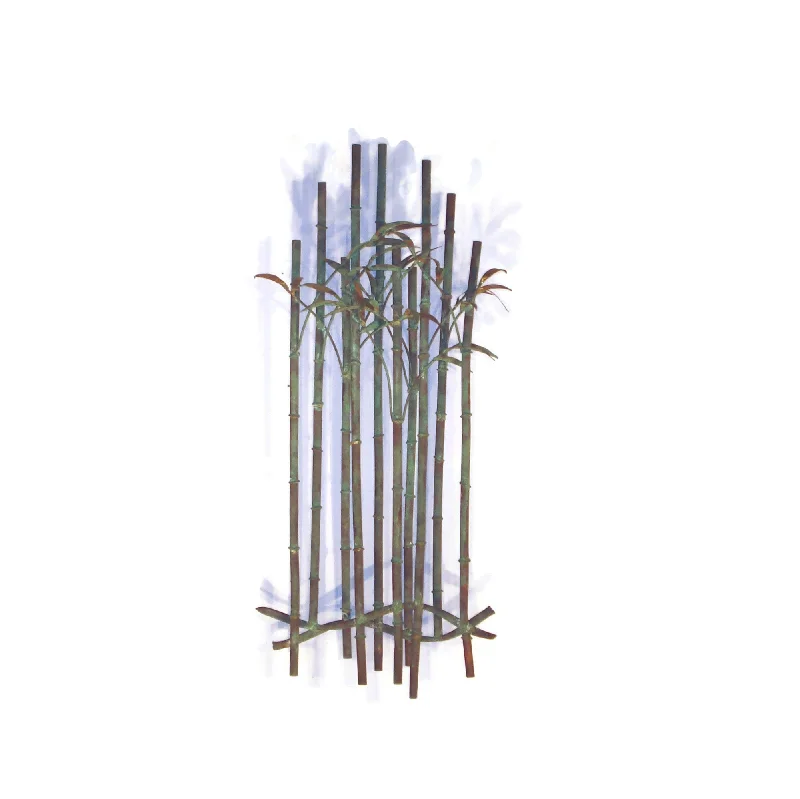 Metal Wall Sculpture - Bamboo