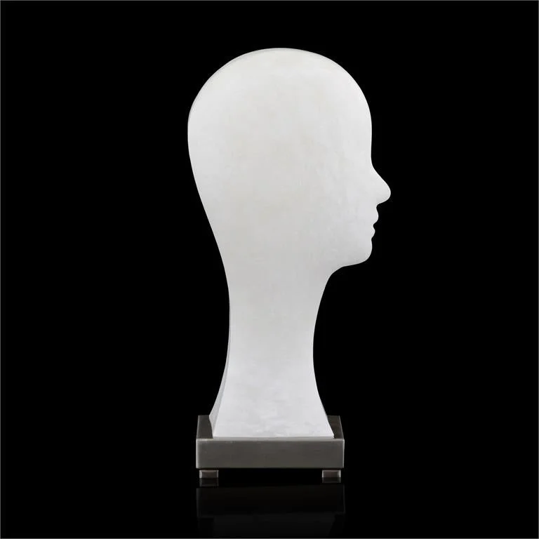 Profile In Alabaster Sculpture JRA-13013