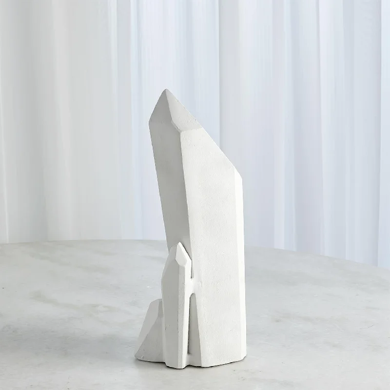 STONE SCULPTURES-MATTE WHITE