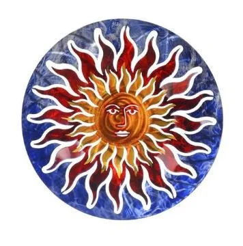 Sunface - Blue/Red - 12"