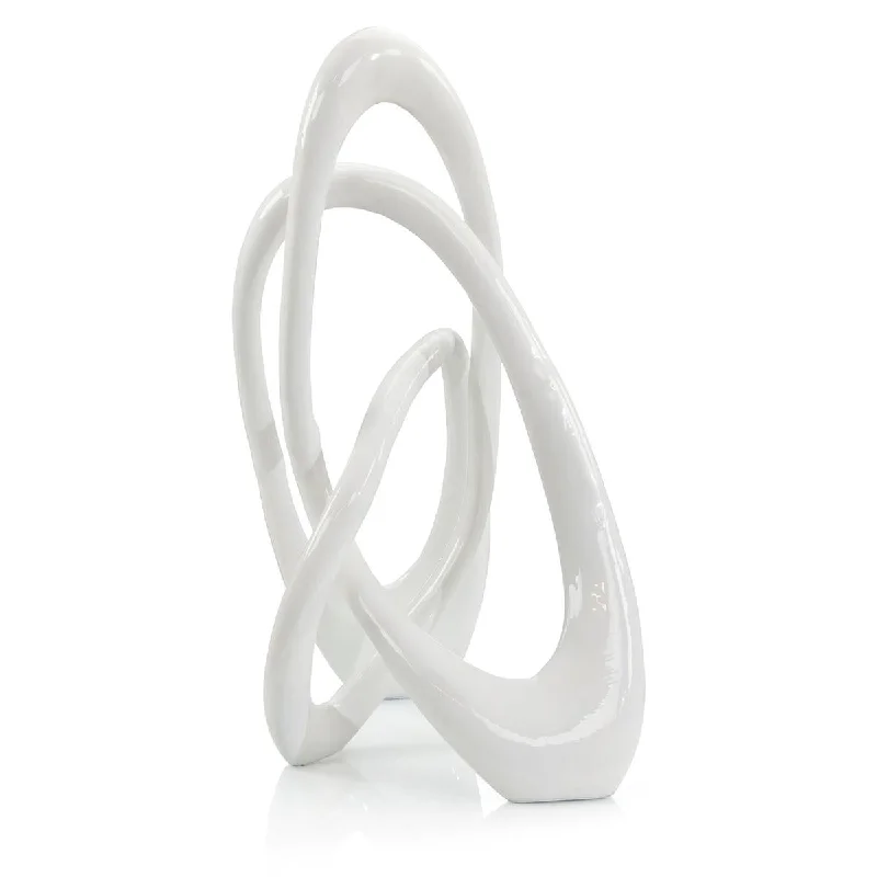 TWISTED RINGS SCULPTURE