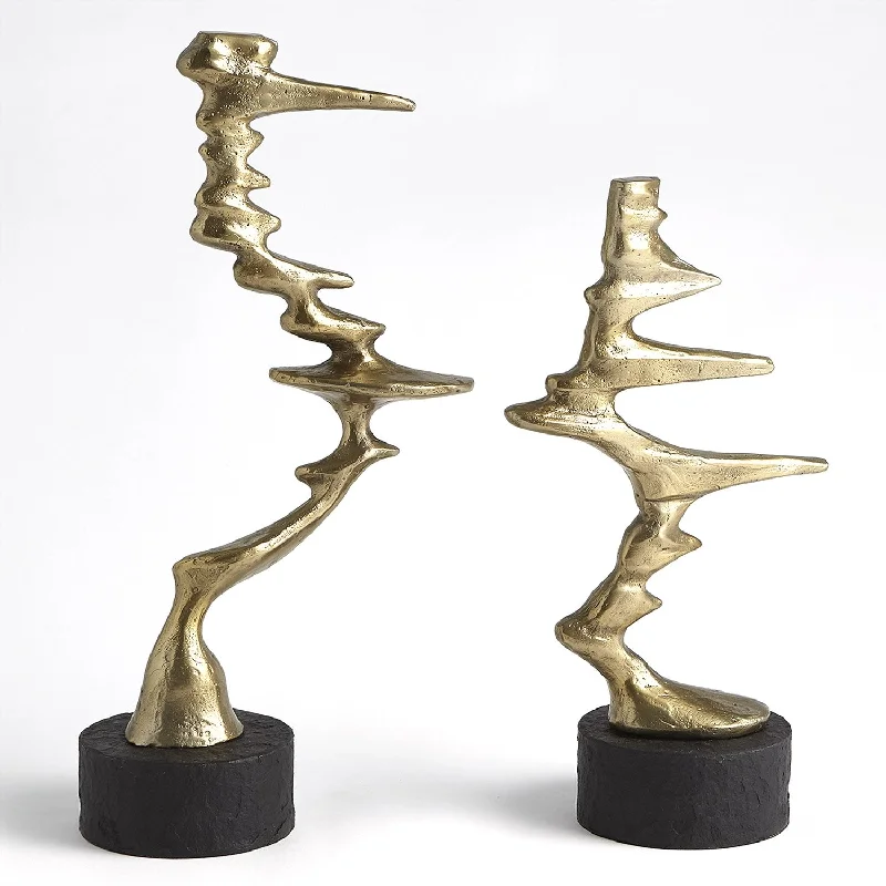 WIND BLOWN SCULPTURES-BRASS