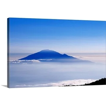 Ariadne van Zandbergen Premium Thick-Wrap Canvas entitled Mt Kilimanjaro National Park, Kilimanjaro, Tanzania, Africa