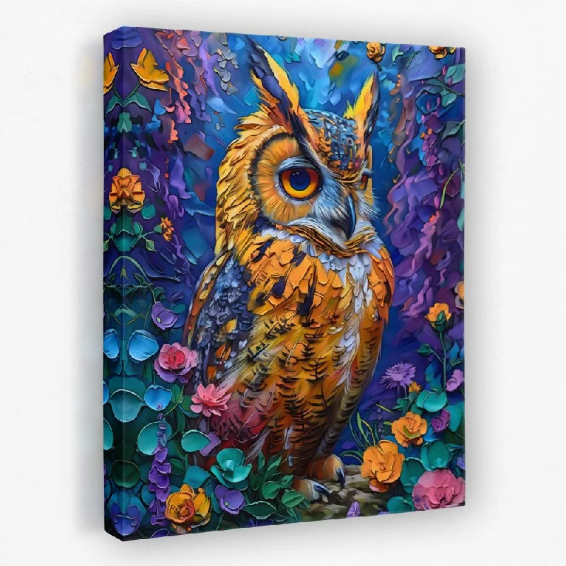 Heavenly Hues Owl