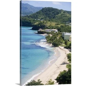 Holger Leue Premium Thick-Wrap Canvas entitled Grand Anse, St George, Grenada, Caribbean