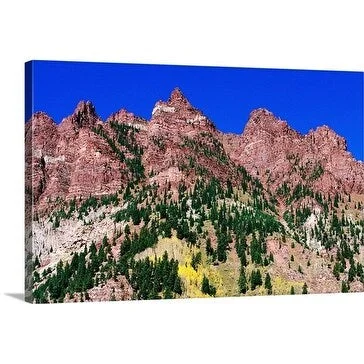 Holger Leue Premium Thick-Wrap Canvas entitled Mountain view, Aspen, Colorado, USA