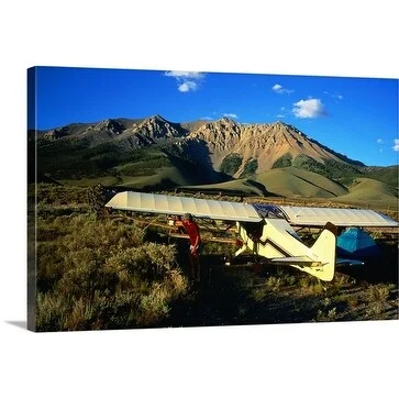 Holger Leue Premium Thick-Wrap Canvas entitled Plane, Idaho, USA