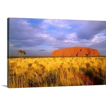 John Banagan Premium Thick-Wrap Canvas entitled Uluru-Kata Tjuta National Park, Northern Territory, Australia