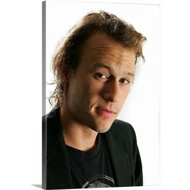 Premium Thick-Wrap Canvas entitled Actor Heath Ledger from the film 'Candy' poses for portraits