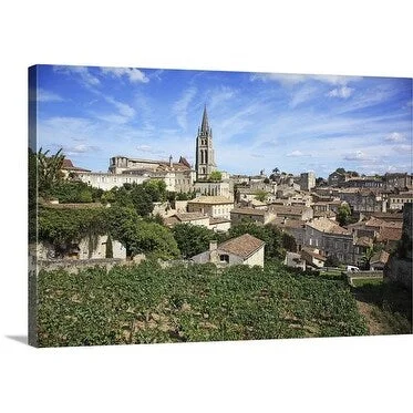 Premium Thick-Wrap Canvas entitled Bordeaux vineyards, Saint Emilion, Gironde, France