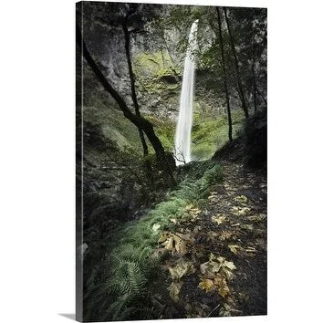 Premium Thick-Wrap Canvas entitled Trail to Elowah Falls, Columbia River Gorge National Scenic Area Oregon