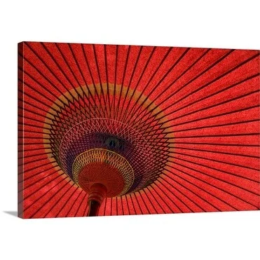 Rachel Lewis Premium Thick-Wrap Canvas entitled Japanese umbrella, Kinki, Nara, Japan, North-East Asia