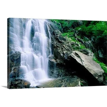 Richard Cummins Premium Thick-Wrap Canvas entitled Waterfall, Asheville, North Carolina, USA