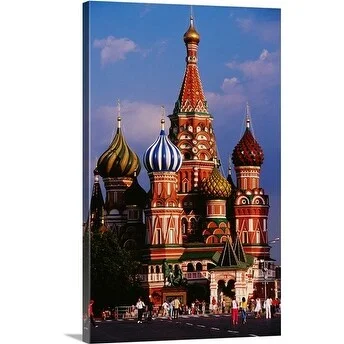 Richard I'Anson Premium Thick-Wrap Canvas entitled Red Square in Moscow, Russia