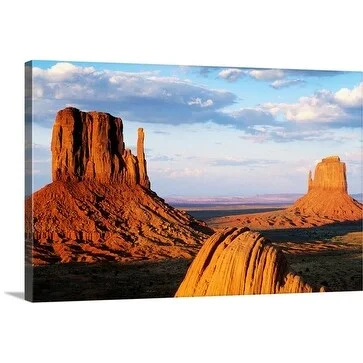 Ruth Eastham Premium Thick-Wrap Canvas entitled Red Rocks, Monument Valley Navajo Tribal Park, Arizona, USA